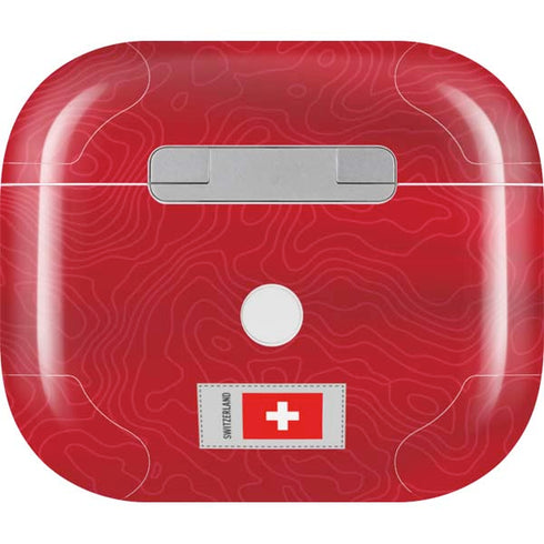 Switzerland Soccer Flag Apple AirPods (3rd Gen 2021) Skin